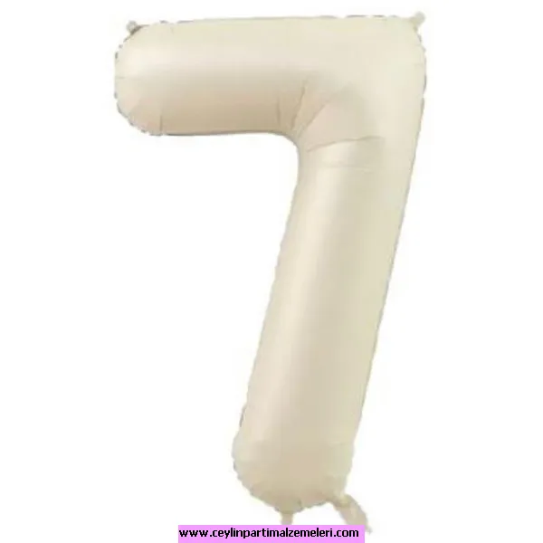 7 Rakam Kum Beji Folyo Balon